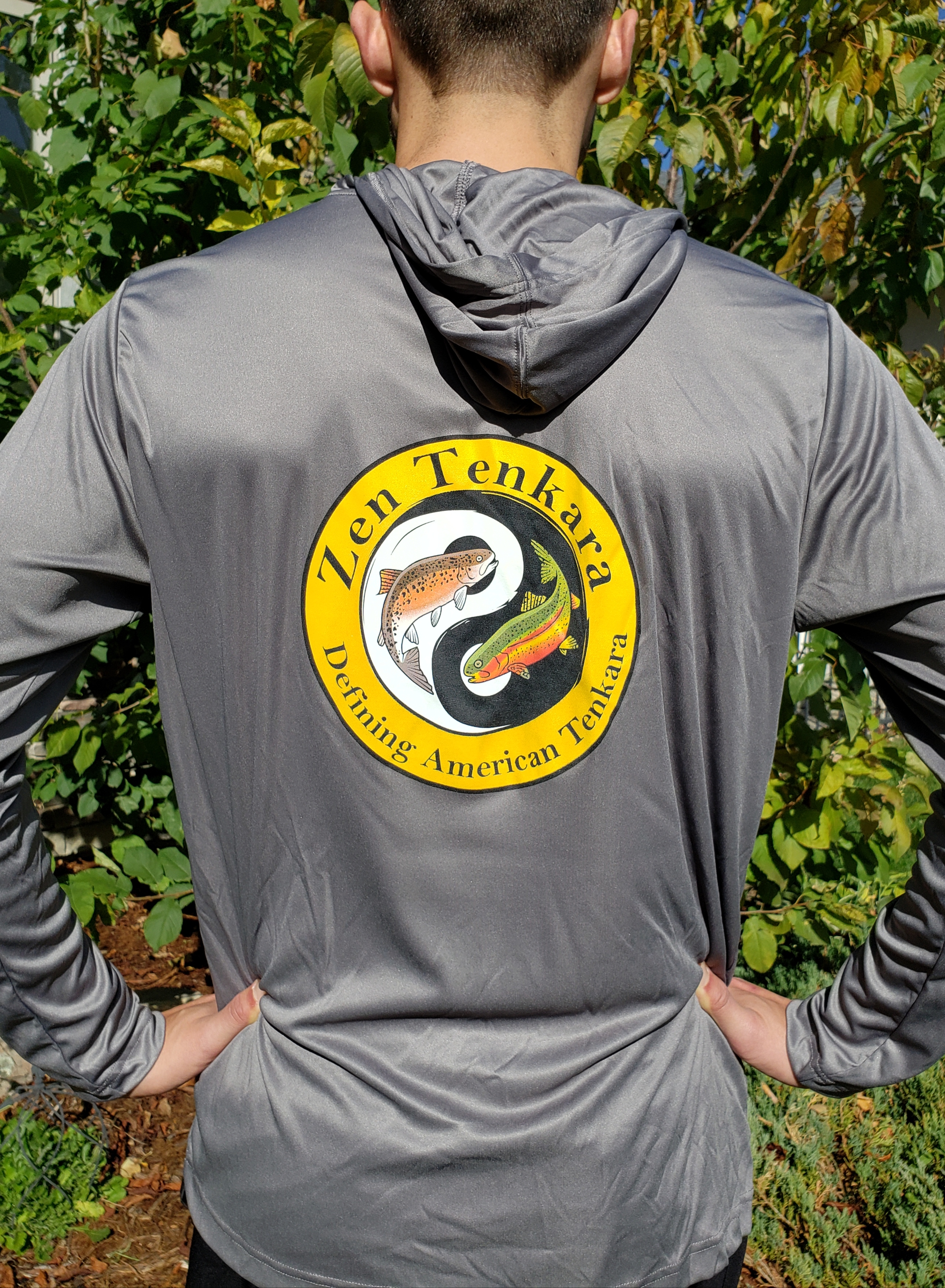 Technical Fly Fishing T-Shirt with Hood